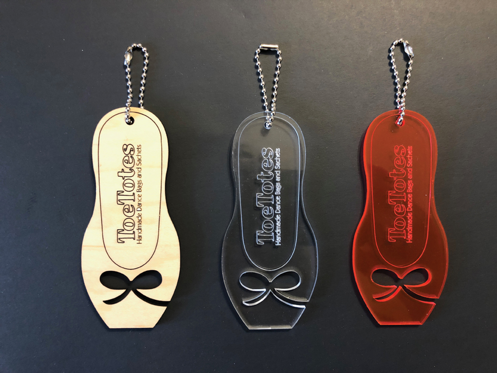 Three keychain colors